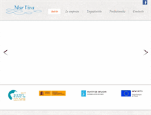 Tablet Screenshot of peixeriamarviva.com